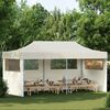 vidaXL Cream Foldable Pop-up Party Tent 3 x 6 m