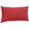 vidaXL Sofa Pillows 2 pcs Red 80 x 40 cm Fabric