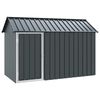 vidaXL Bird Cage Anthracite 215 x 112 x 141 cm Galvanised steel