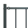vidaXL Fence Panel Woerden with Posts Steel 1.7x0.75 m Anthracite