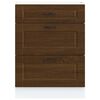 vidaXL Kitchen Base Cabinet Porto Brown Oak Engineered Wood