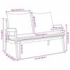 vidaXL Garden Bench with Cushion Oil Natural Solid Acacia Wood
