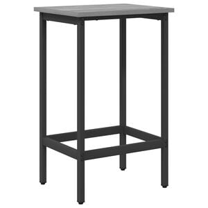 vidaXL Bar Stool Grey Sonoma 40 x 32 x 64 cm Engineered Wood