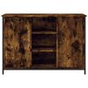 vidaXL Sideboard Smoked Oak 100x35x70 cm Engineered Wood