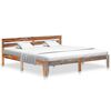 vidaXL Bed Frame without Mattress Solid Wood 200x200cm
