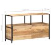 vidaXL Sideboard 110x35x65 cm Solid Mango Wood