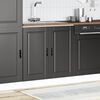 vidaXL Sink Base Cabinet "Porto" Black 80x46x81.5 cm Engineered Wood