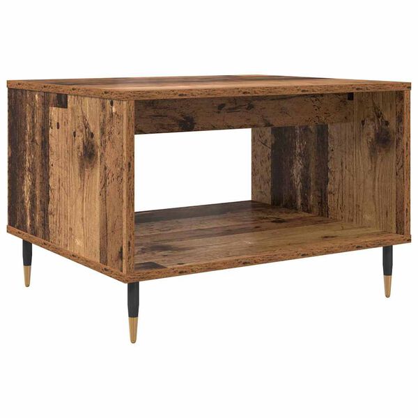 vidaXL Coffee Table Old wood 60 x 50 x 40 cm Engineered wood