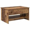 vidaXL Coffee Table Old Wood 80 x 50.5 x 41.5 cm Engineered Wood