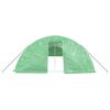 vidaXL Greenhouse with Steel Frame Green 90 m&sup2; 18x5x2.3 m