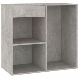 vidaXL Cosmetic Cabinet | Concrete Grey | Engineered Wood | Medium