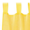 vidaXL Voile Curtains with Rod Pockets 2 pcs Yellow