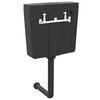 vidaXL Toilet Cistern with Bottom Water Inlet 3/6 L Black