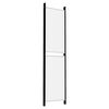 vidaXL 5-Panel Room Divider White 250x200 cm Fabric