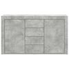vidaXL Sideboard Concrete Grey 120 x 36 x 69 cm Engineered Wood