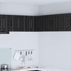 vidaXL Kitchen Cabinet Black 57 x 57 x 40 cm Engineered Wood