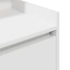 vidaXL Bedside Cabinets with 2 Drawers 2 pcs White 38x34x80 cm