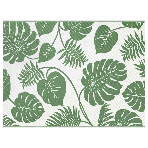 vidaXL Outdoor Rug ARAKIL Leaf 300 x 400 cm PP