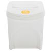 vidaXL Stackable Garbage Bin Boxes 4 pcs White 100 L Polypropylene