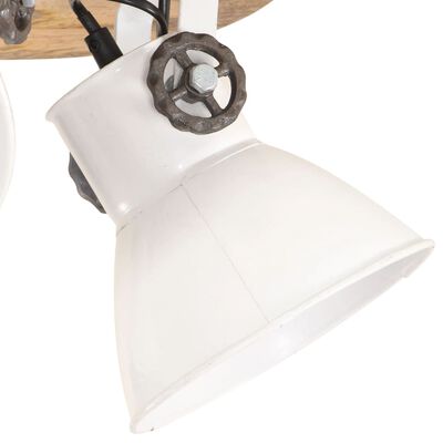 vidaXL Industrial Ceiling Lamp 25 W White 42x27cm E27