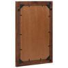 vidaXL Bathroom Mirror with Mirror Honey Brown 70 x 50 x 2.5 cm