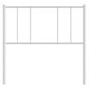 vidaXL Metal Replace Headboard White 90 cm