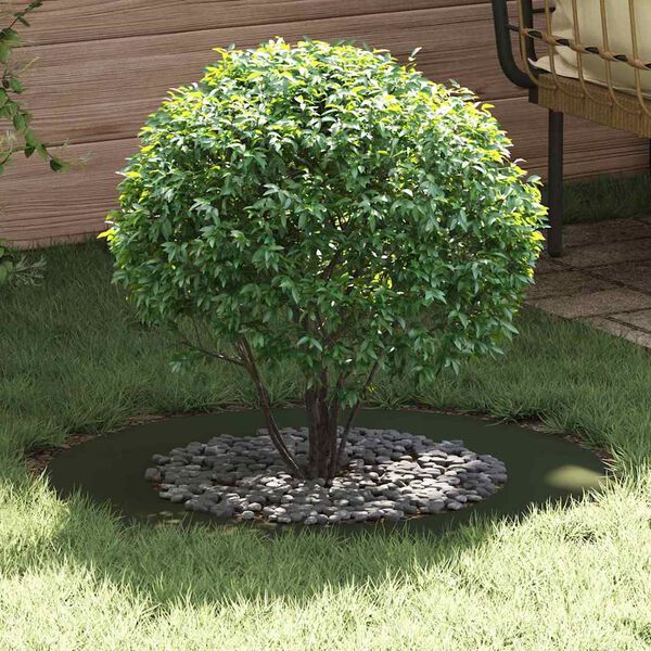 vidaXL suitable for Flat Tree Ring Olive green &Oslash;50 / 80 cm Steel