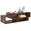 vidaXL Coffee Table Smoked Oak 105 x 50 x 32.5 cm Engineered Wood