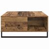 vidaXL Coffee Table Old Wood 80 x 80 x 36.5 cm Engineered Wood