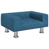 vidaXL Kids Sofa Blue 50x40x26,5 cm Velvet