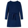 Kids' Dress with Long Sleeves Navy 92