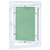 vidaXL Access Panel White 35 x 45 cm Aluminium and Plasterboard