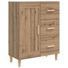 vidaXL Sideboard Artisan Oak 69.5 x 34 x 90 cm Engineered Wood