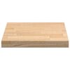 vidaXL Kitchen Worktop 40x63.5x4 cm Solid Wood Oak Rectangular