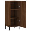 vidaXL Sideboard Brown Oak 34.5x34x90 cm Engineered Wood
