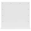 vidaXL Vanity Mirror White 60 x 55 x 18 cm Glass and Engineered wood