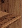 vidaXL Aquarium Stand Old Wood 60x30x60 cm Engineered Wood