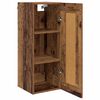 vidaXL Wall Mounted Cabinet Old Wood 34.5 x 34 x 90 cm Engineered Wood