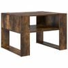 vidaXL Coffee Table Smoked Oak 66 x 53 x 45 cm Engineered Wood