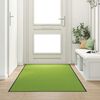 vidaXL Doormat Other Green and Black 120 x 300 cm Polyamide and PVC