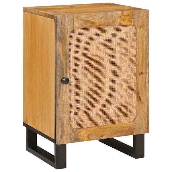 vidaXL Bathroom Cabinet Brown 38 x 33 x 58 cm Solid Mango Wood
