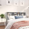 vidaXL Headboard Cabinet Grey Sonoma 180x19x103.5 cm