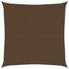 vidaXL Sunshade Sail 160 g/m² Brown 6x6 m HDPE
