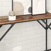 vidaXL Console Table Old Wood 180 x 30 x 75 cm Engineered Wood