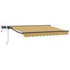 vidaXL Manual Awning Frame with LEDs 2.5 x 2 m