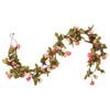vidaXL Flower Garlands 6 pcs Rose 215 cm