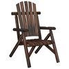 vidaXL 5 Piece Garden Lounge Set Solid Wood Spruce
