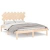 vidaXL Bed Frame without Mattress 140x190 cm Solid Wood