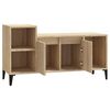 vidaXL TV Cabinet Sonoma Oak 100x35x55 cm Engineered Wood
