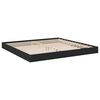 vidaXL Bed Frame without Mattress Black 180x200 cm Super King Engineered Wood